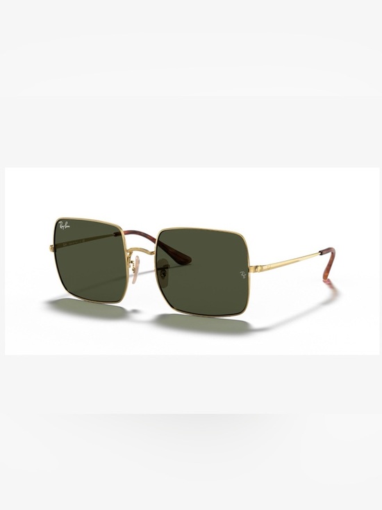 Ray-Ban Accessories - Ray-Ban Sunglasses RB1971 Square Reverse 9147/31 54/9 Women's Gold/ G-15 Green